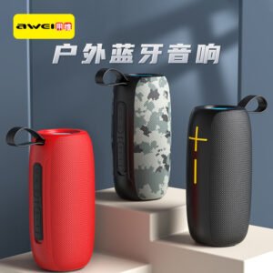 AWEI用维新款蓝牙音箱运动户外IPX6防水炫彩跨境亚马逊多模式音响
